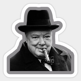 Winston Churchill Sticker